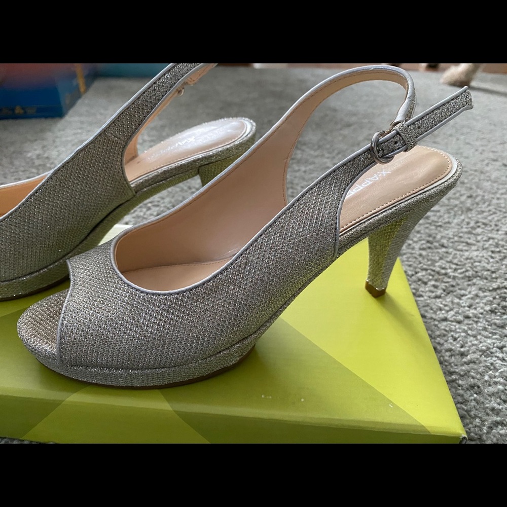 Silver heels